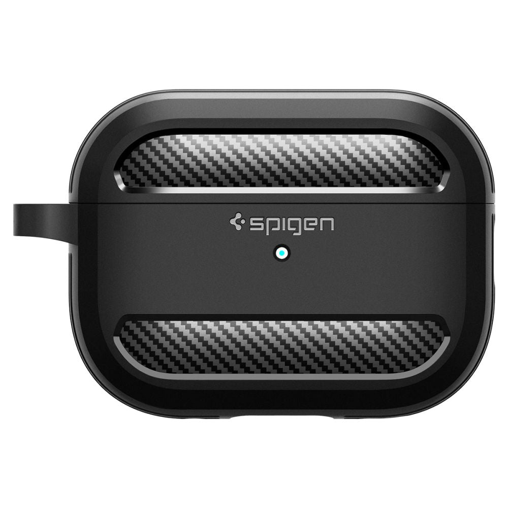 Калъф Spigen Rugged Armor - Apple AirPods Pro 1 - Черен
