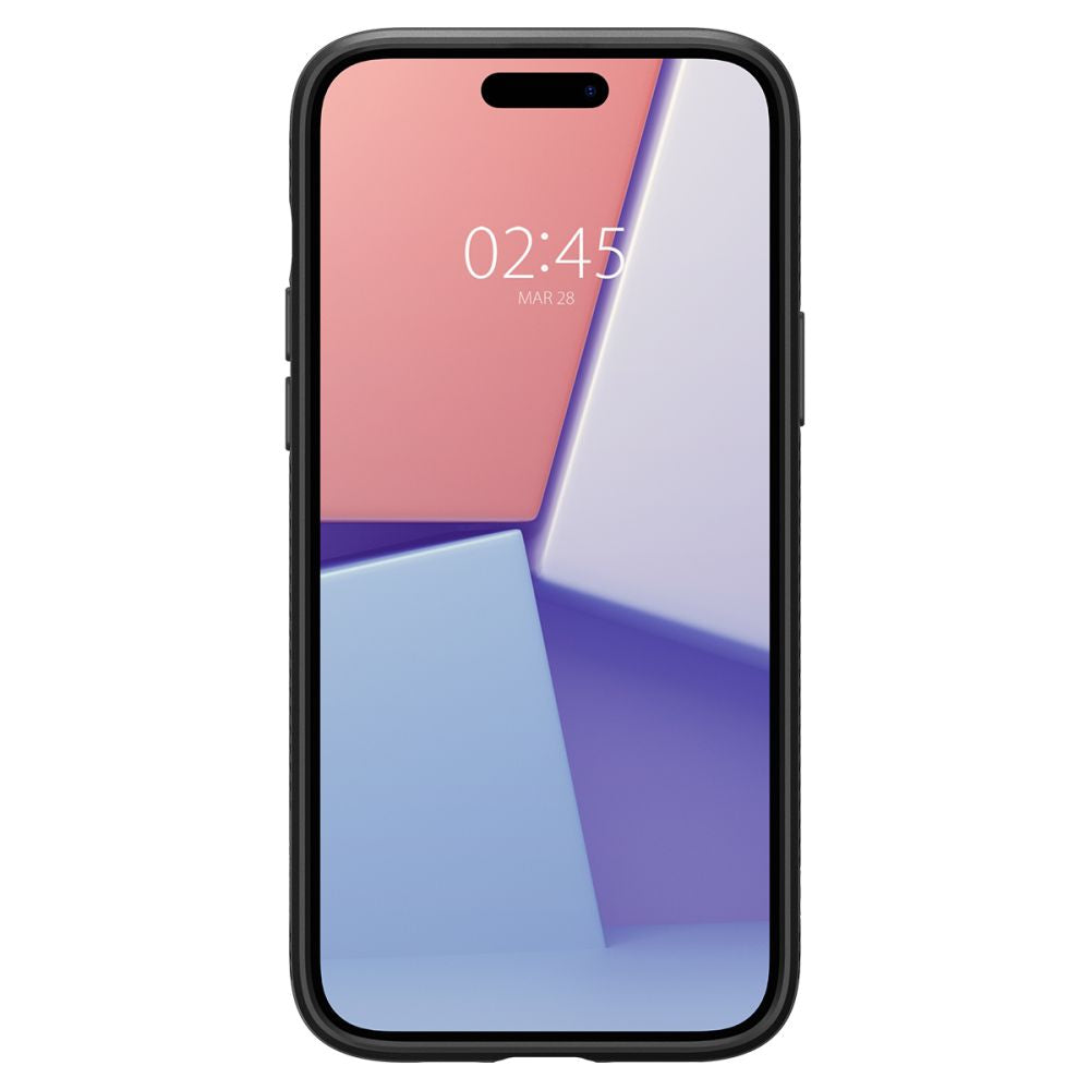 Калъф Spigen Liquid Air - iPhone 15 - Черен