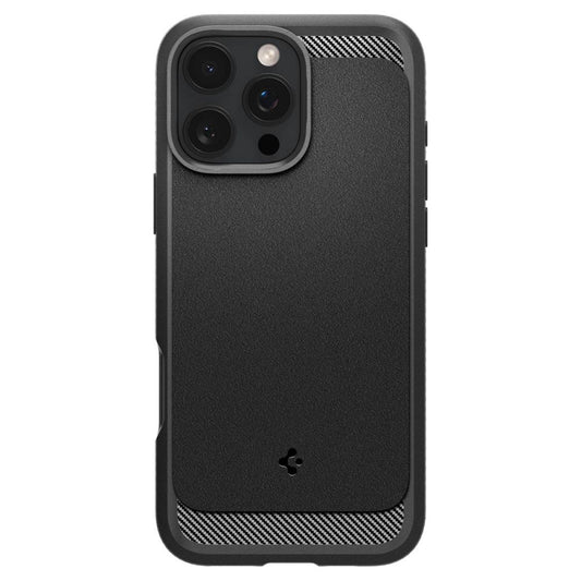 Калъф Spigen Rugged Armor - iPhone 16 Pro - Черен