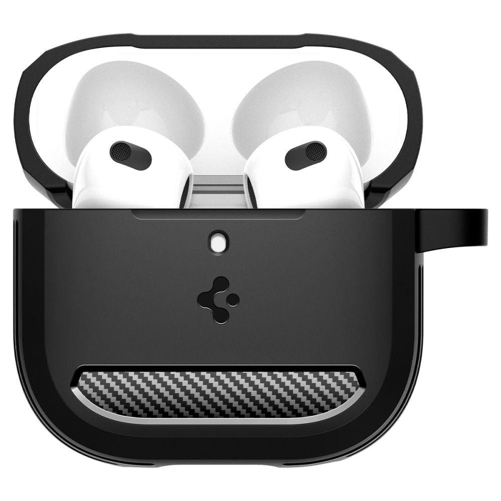 Калъф Spigen Rugged Armor - Apple AirPods 4 - Черен