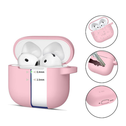 Tech-Protect Silicone Hook - Apple AirPods 4 - Розов