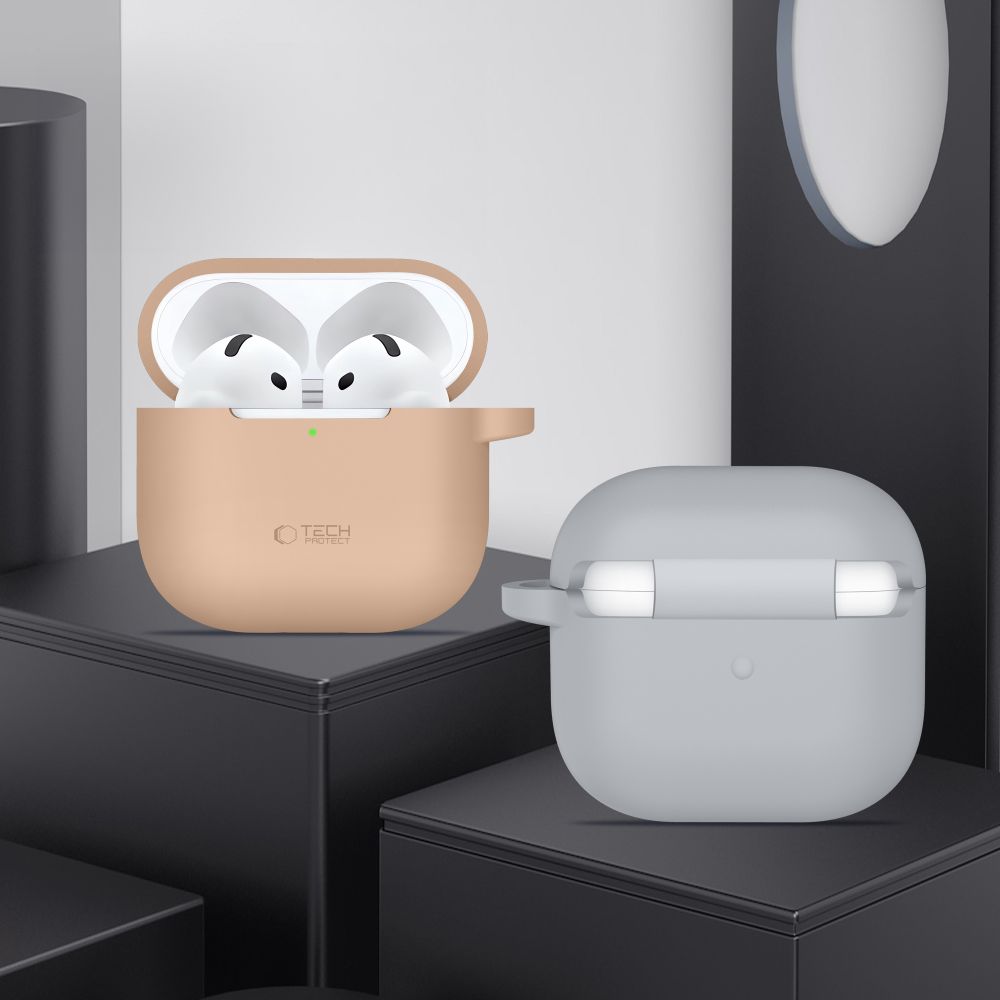 Tech-Protect Silicone Hook - Apple AirPods 4 - Розов