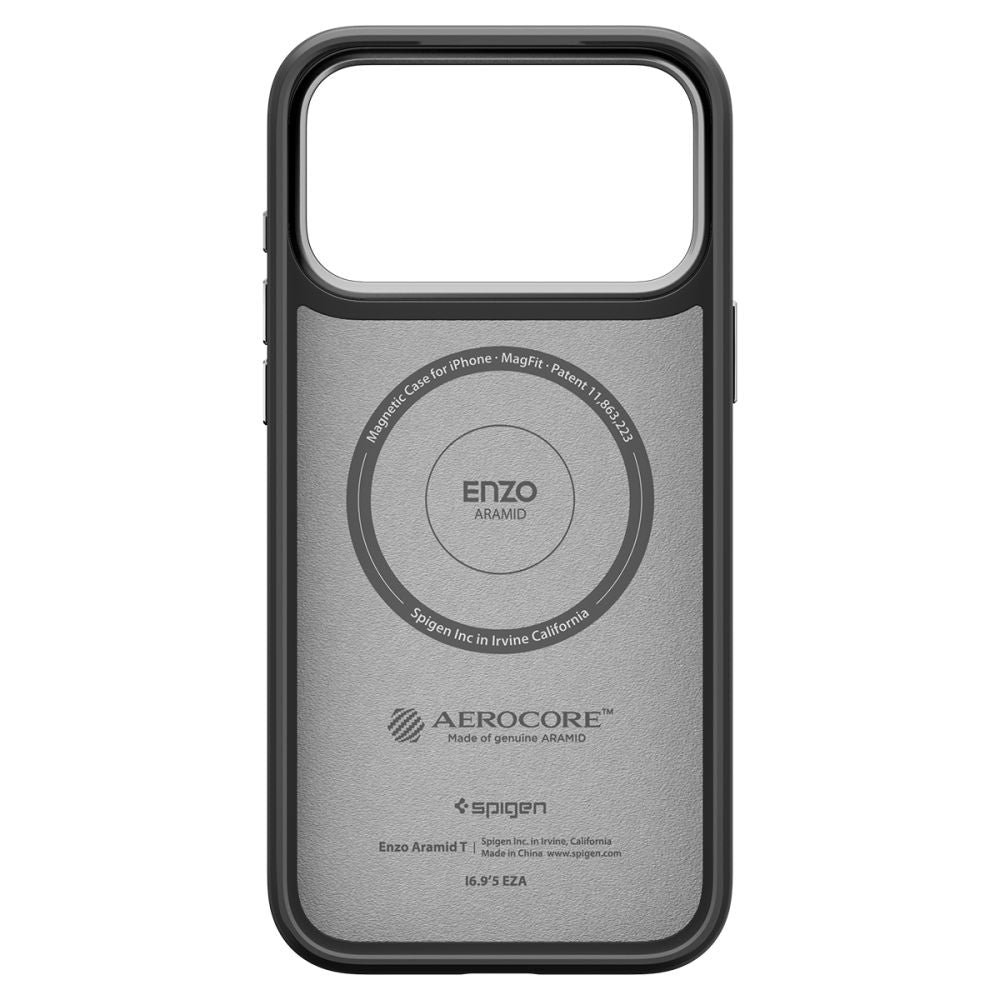 Калъф Spigen MagSafe - iPhone 17 Pro Max - Черен