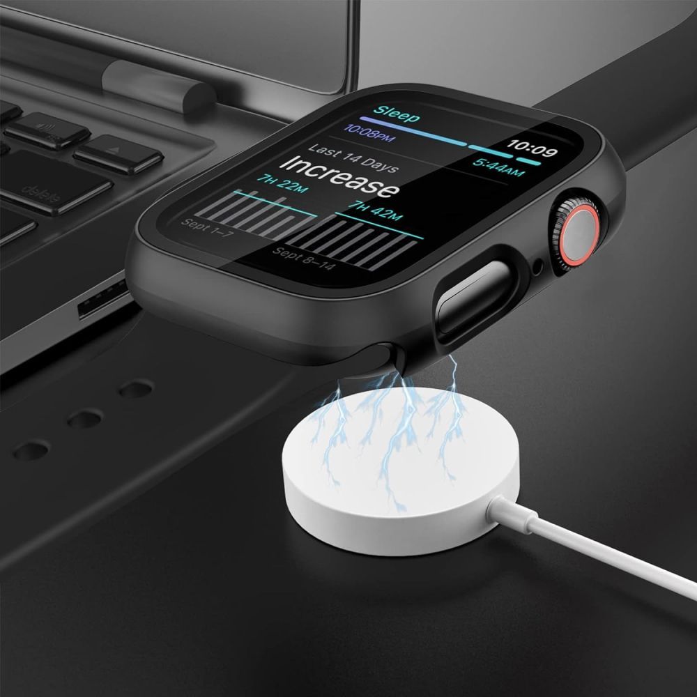 Tech-Protect Defense360 - Apple Watch 10 - Черен