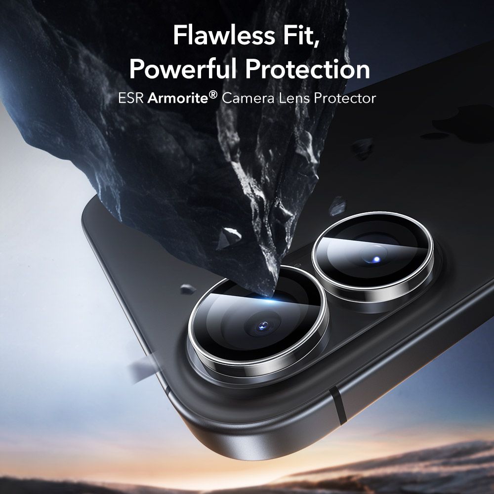 Протектор за камера ESR - iPhone 16 - Прозрачен