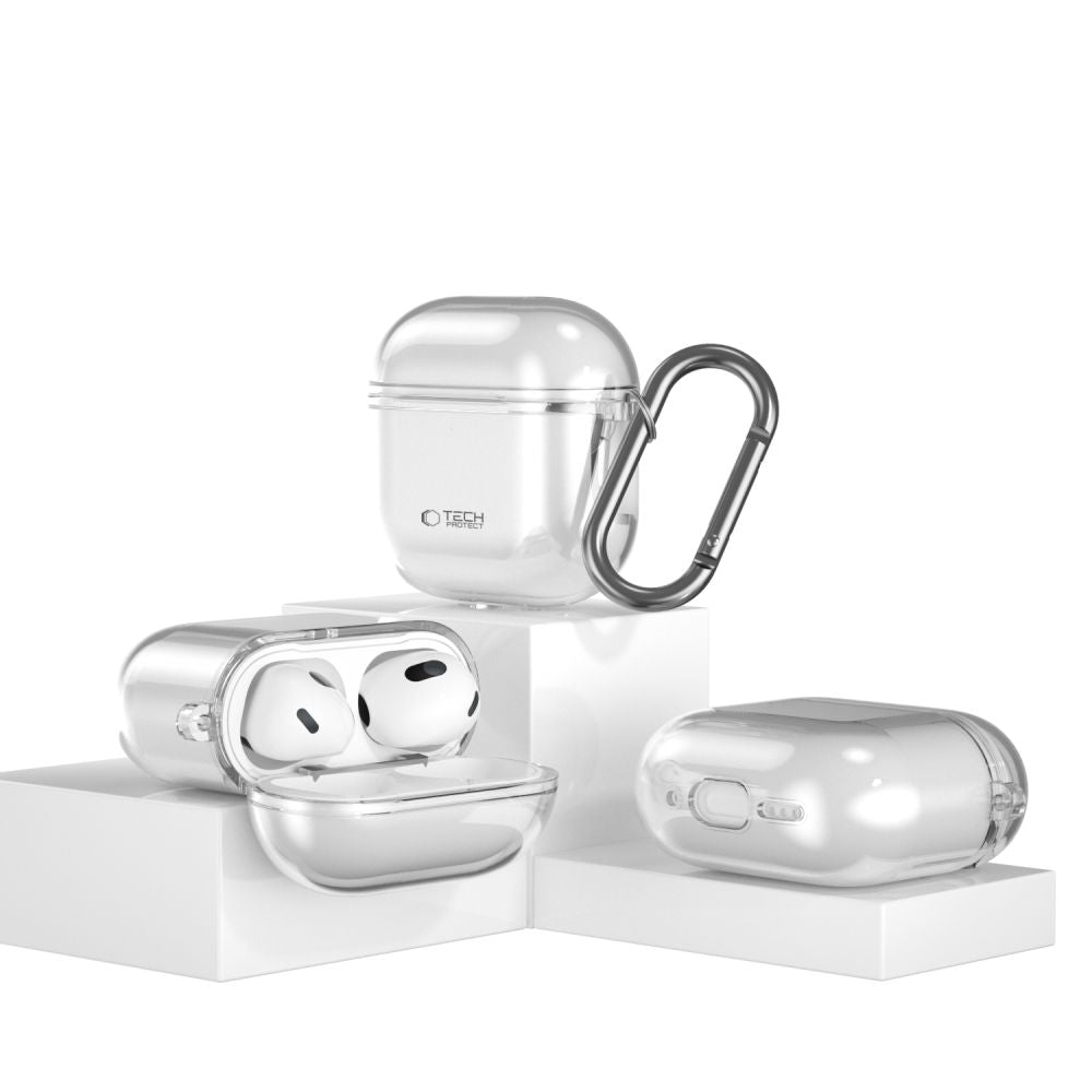 Калъф Tech-Protect Flexair - Apple AirPods 4 - Прозрачен