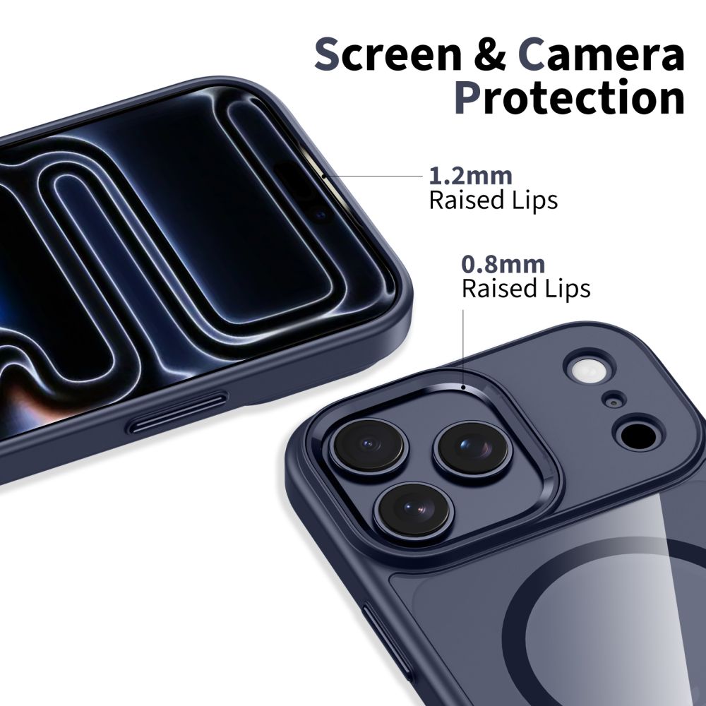 Калъф Tech-Protect MagSafe - iPhone 17 Pro - Прозрачен
