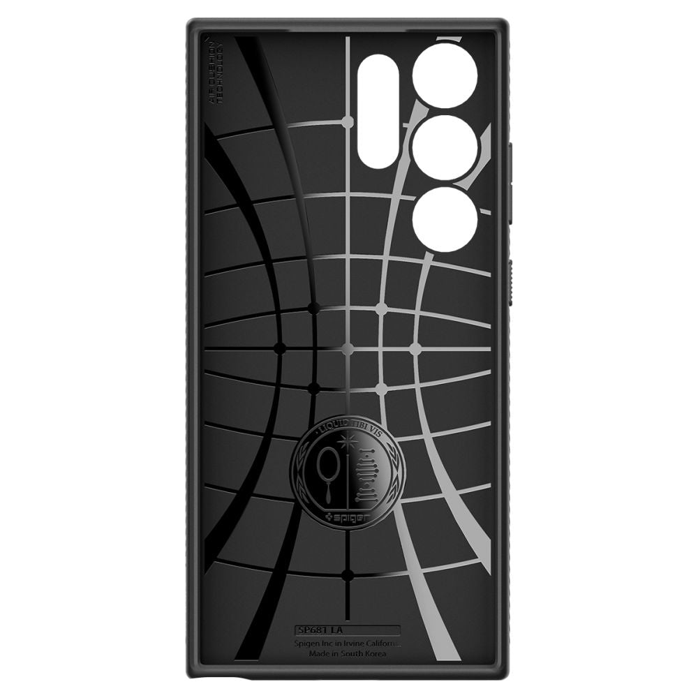 Калъф Spigen Liquid Air - Galaxy S23 Ultra - Черен