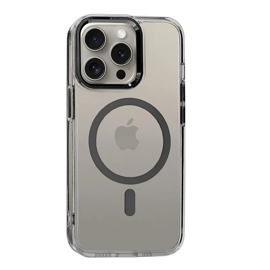 Премиум прозрачен акрилен калъф iPhone 14–Черно