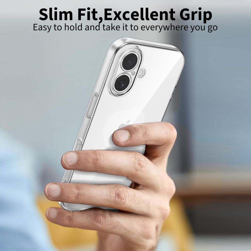 Калъф Tech-Protect Flexair - iPhone 17 - Прозрачен