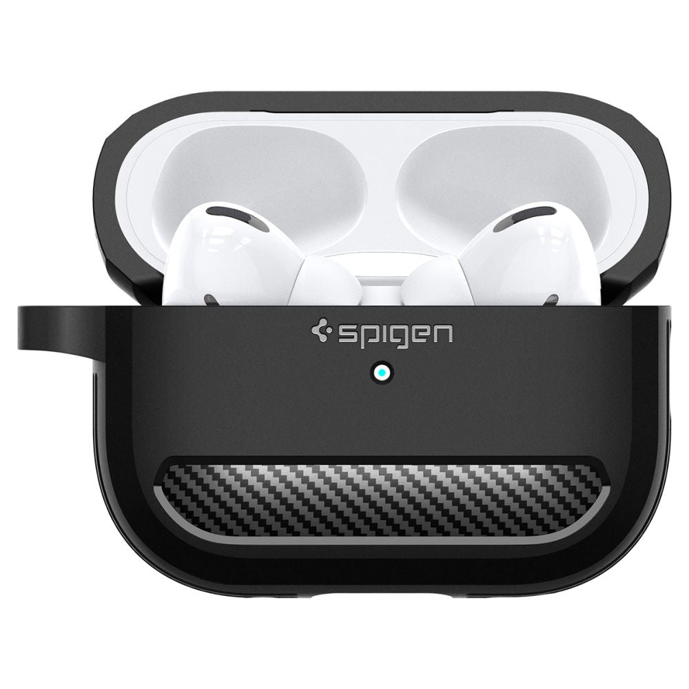 Калъф Spigen Rugged Armor - Apple AirPods Pro 1 - Черен
