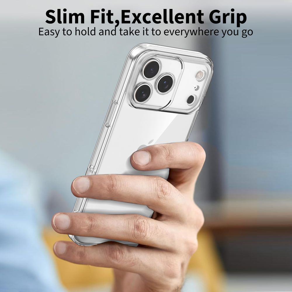 Калъф Tech-Protect Flexair - iPhone 17 Pro - Прозрачен