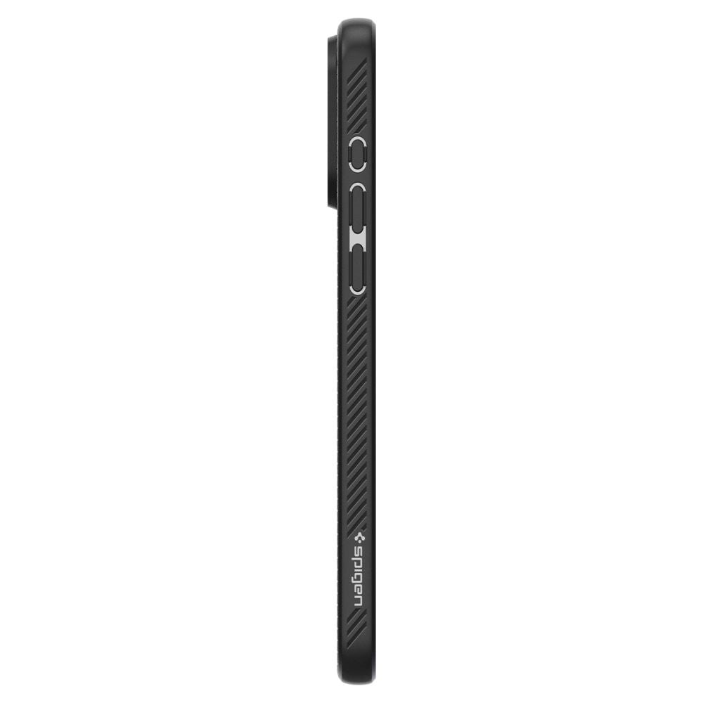 Калъф Spigen Liquid Air - iPhone 15 Pro - Черен