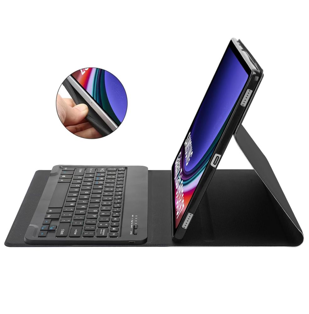 Tech-Protect SC Pen + Keyboard - TECH-PROTECT Sc Pen + Keyboard Galaxy Tab S9 11.0 - Черен