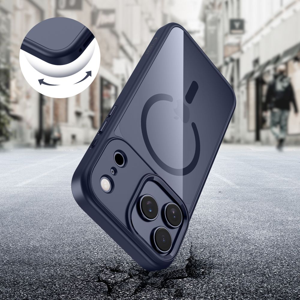 Калъф Tech-Protect MagSafe - iPhone 17 Pro - Прозрачен