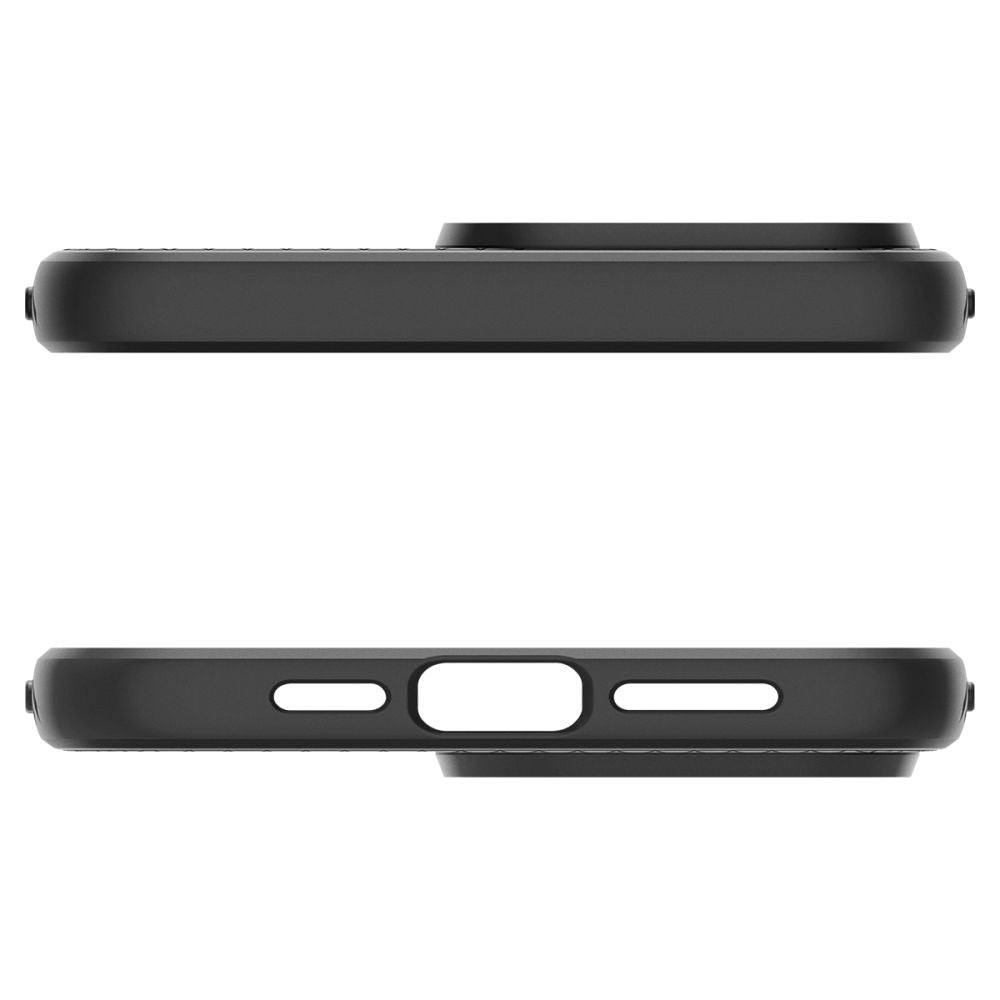 Калъф Spigen Liquid Air - iPhone 15 Pro - Черен