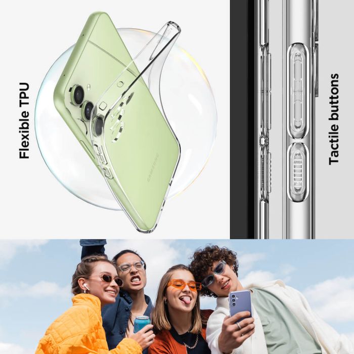 Калъф Spigen Liquid Crystal Acs05889–Samsung Galaxy A54 5G – Crystal-Clear