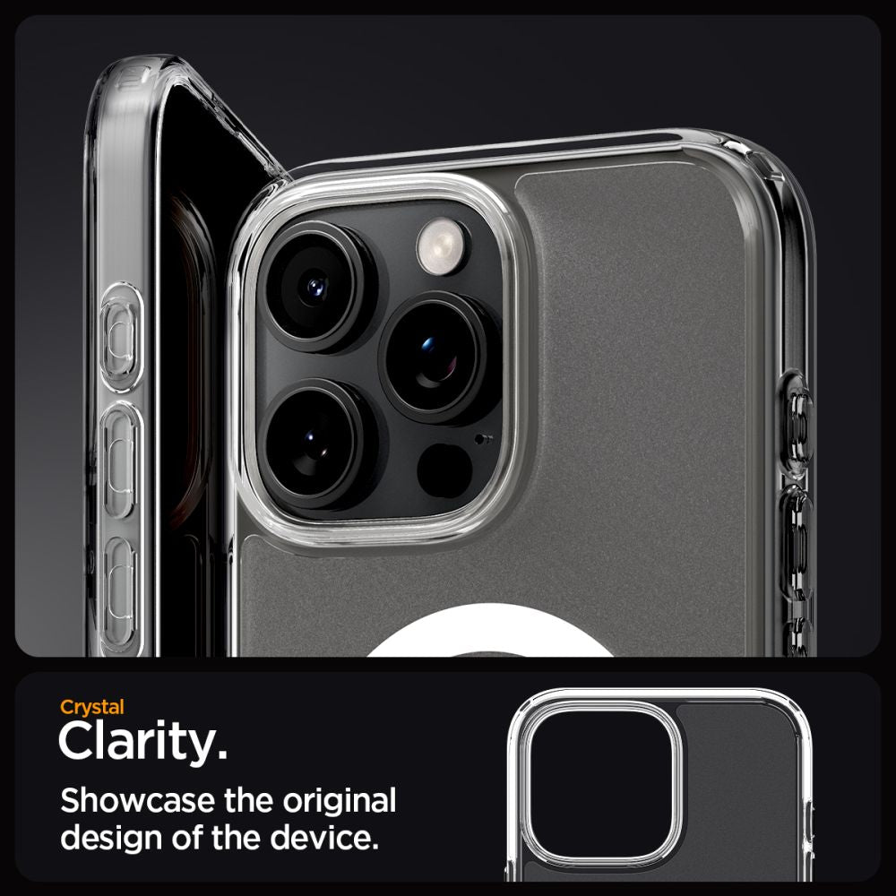 Калъф Spigen Ultra Hybrid - iPhone 16 Pro - Прозрачен
