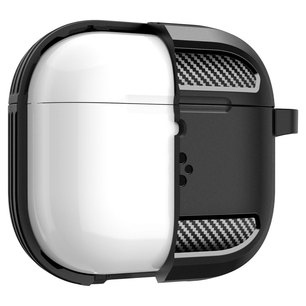 Калъф Spigen Rugged Armor - Apple AirPods 4 - Черен