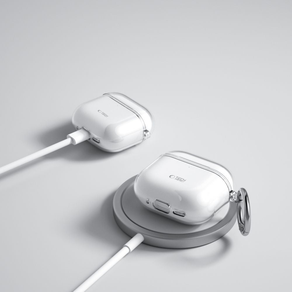 Калъф Tech-Protect Flexair - Apple AirPods 4 - Прозрачен