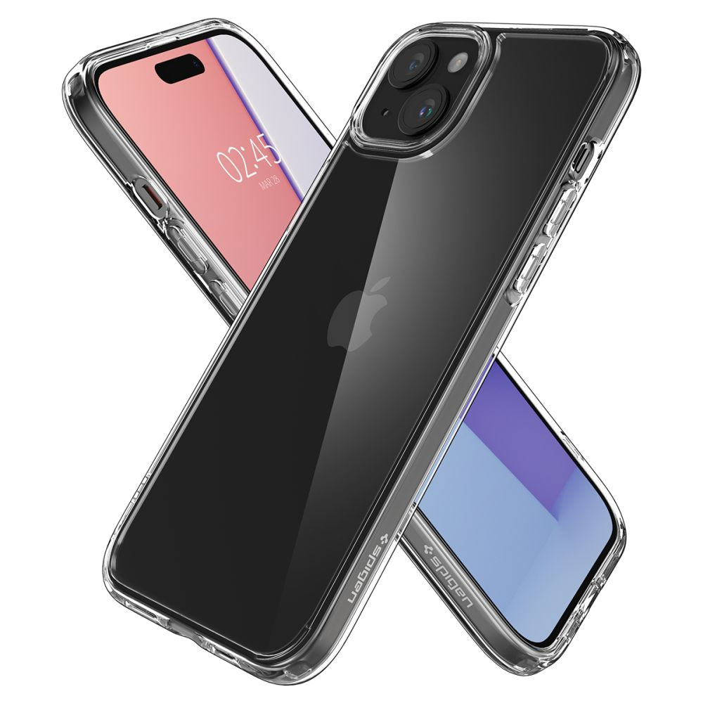 Калъф Spigen Ultra Hybrid - iPhone 15 - Прозрачен