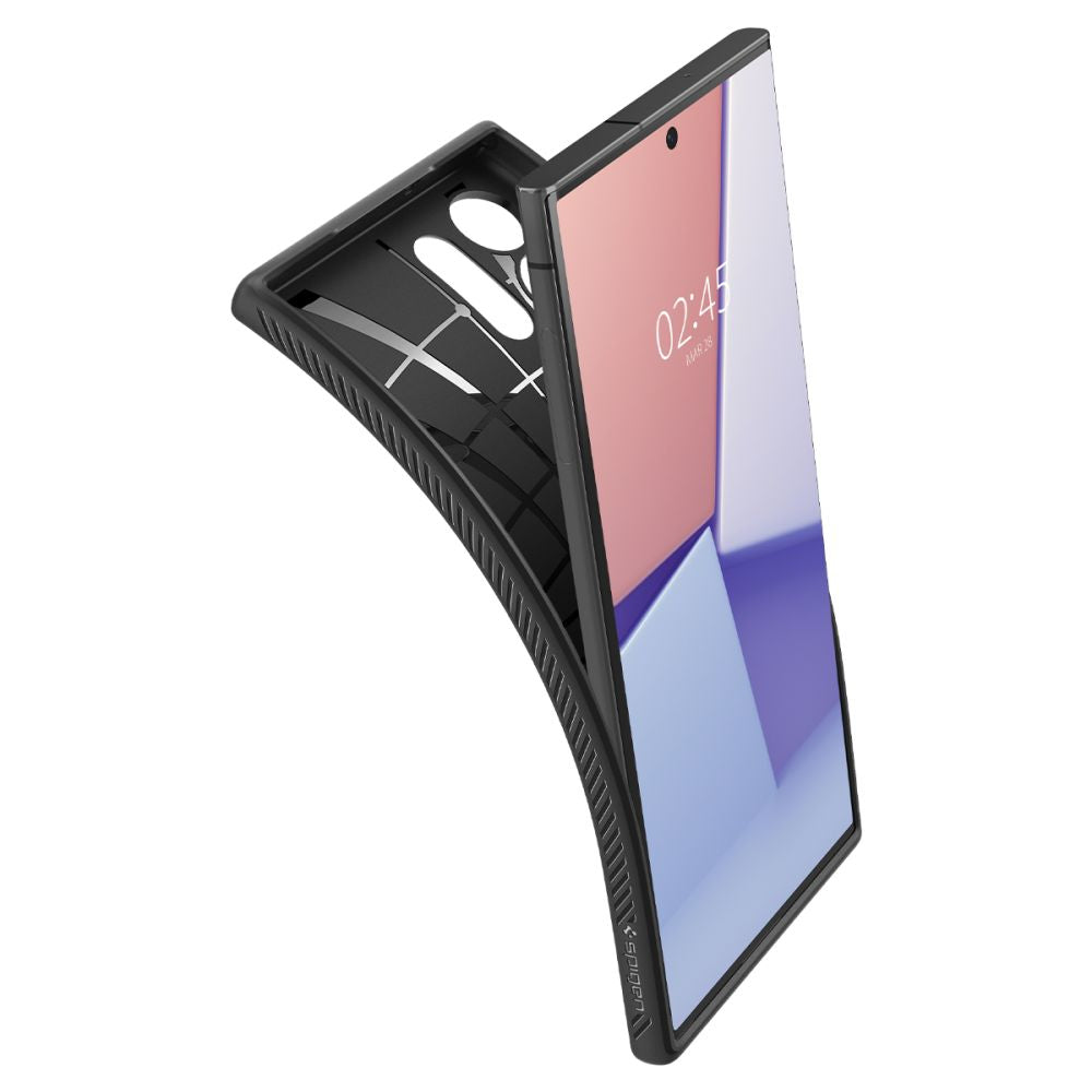Калъф Spigen Liquid Air - Galaxy S23 Ultra - Черен