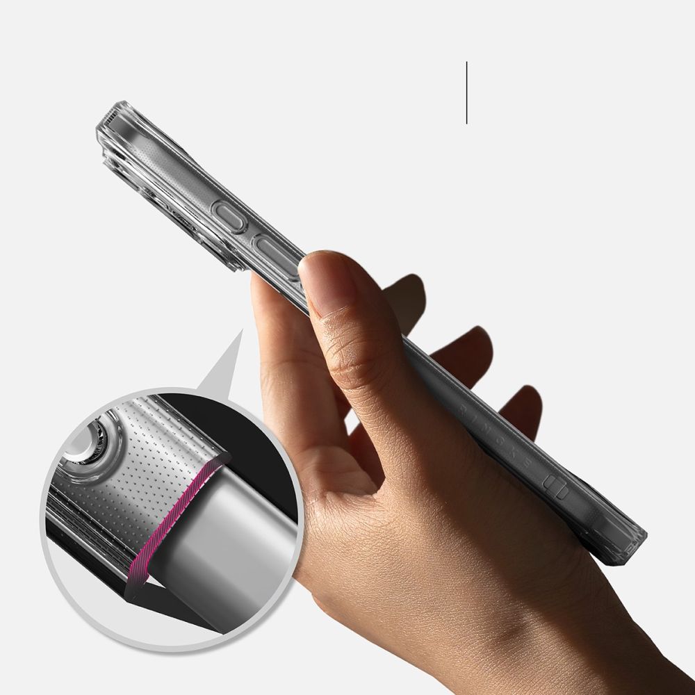Калъф Ringke Fusion - iPhone 17 Pro Max - Прозрачен