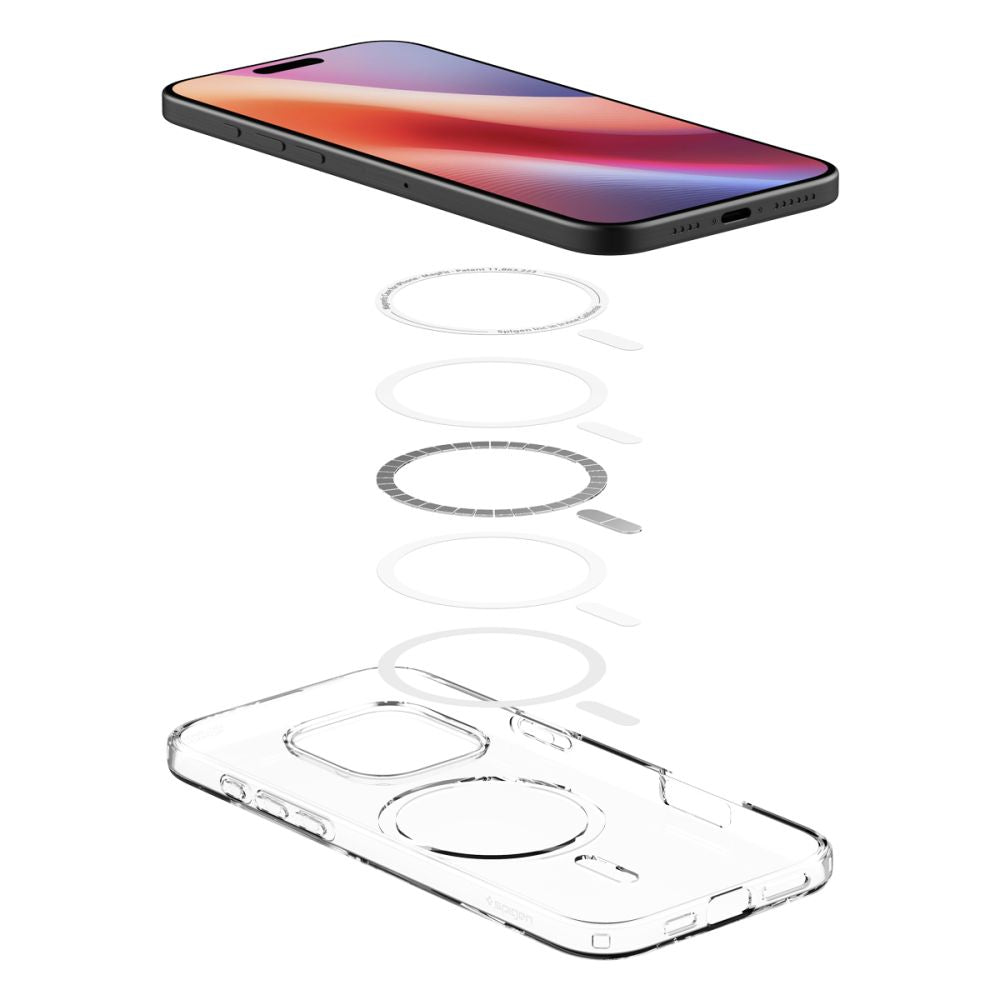 Калъф Spigen Liquid Crystal - iPhone 16 Pro Max - Прозрачен