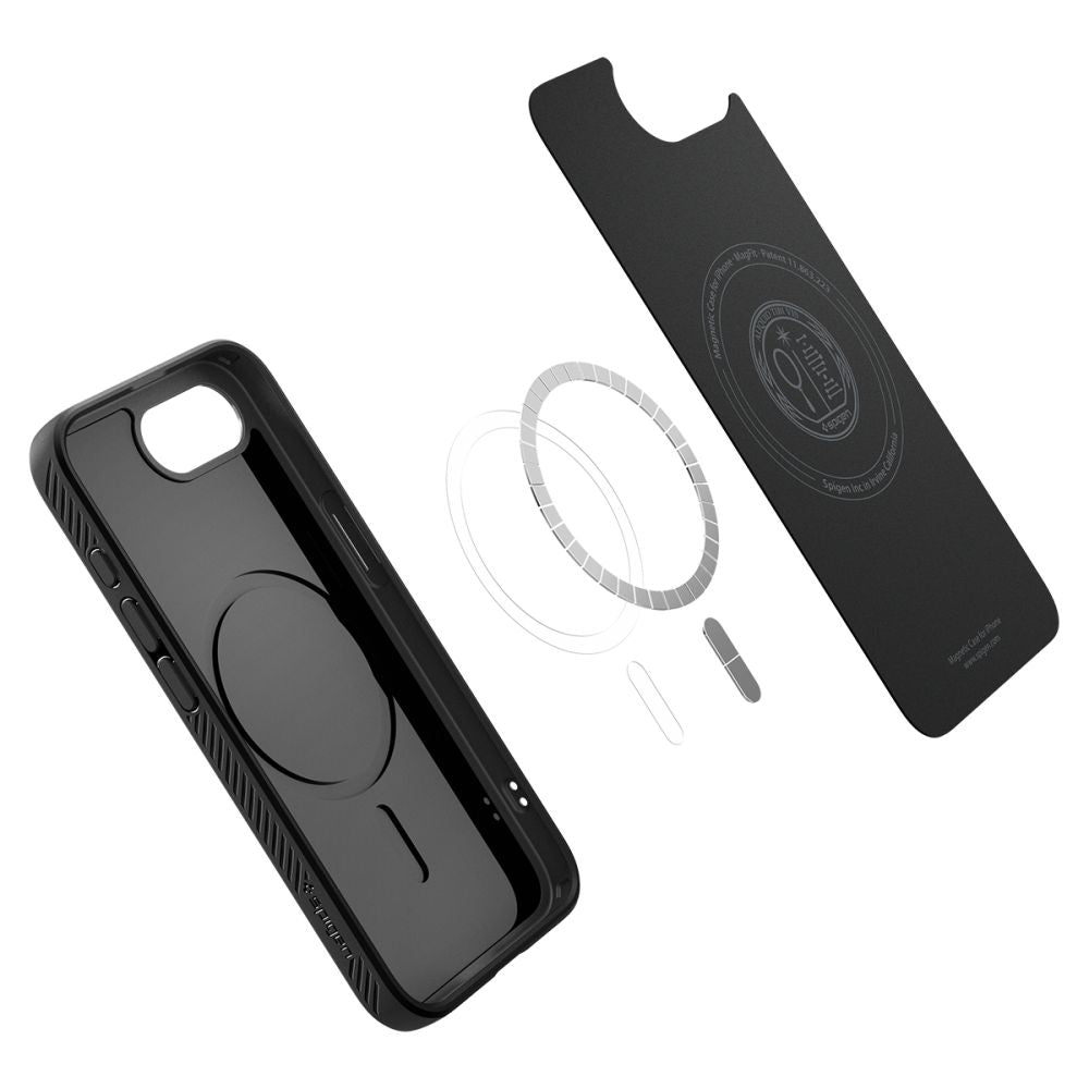 Калъф Spigen Liquid Air - iPhone 16 - Черен