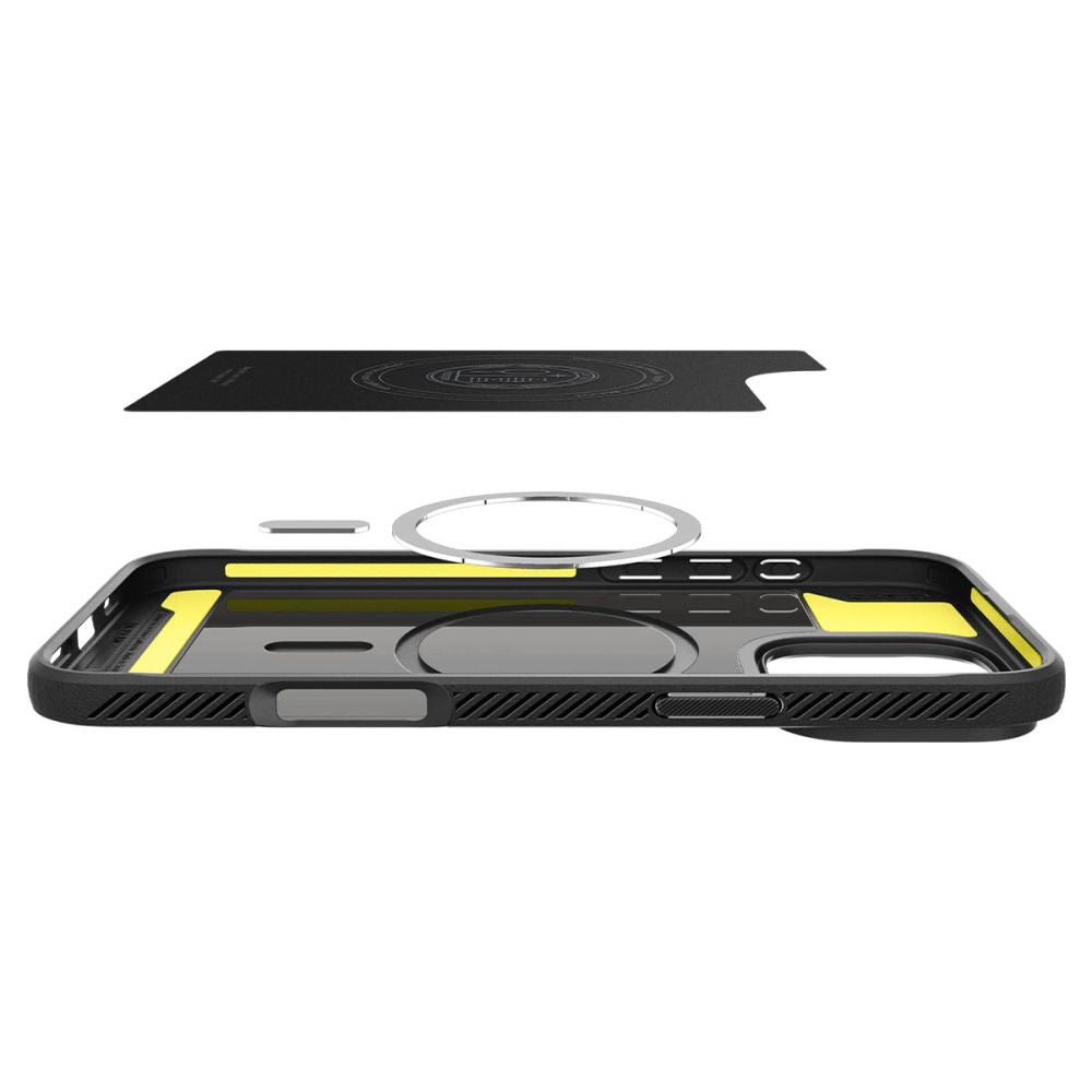 Калъф Spigen Rugged Armor - iPhone 16 Pro - Черен