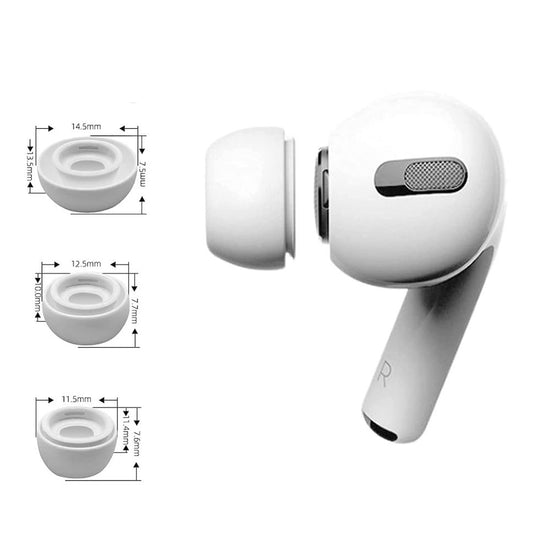 Tech-Protect Ear Tips - Apple AirPods Pro 1 - Бял