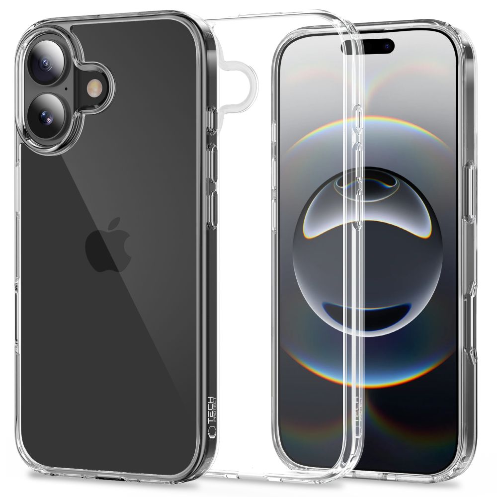 Калъф Tech-Protect Flexair - iPhone 17 - Прозрачен