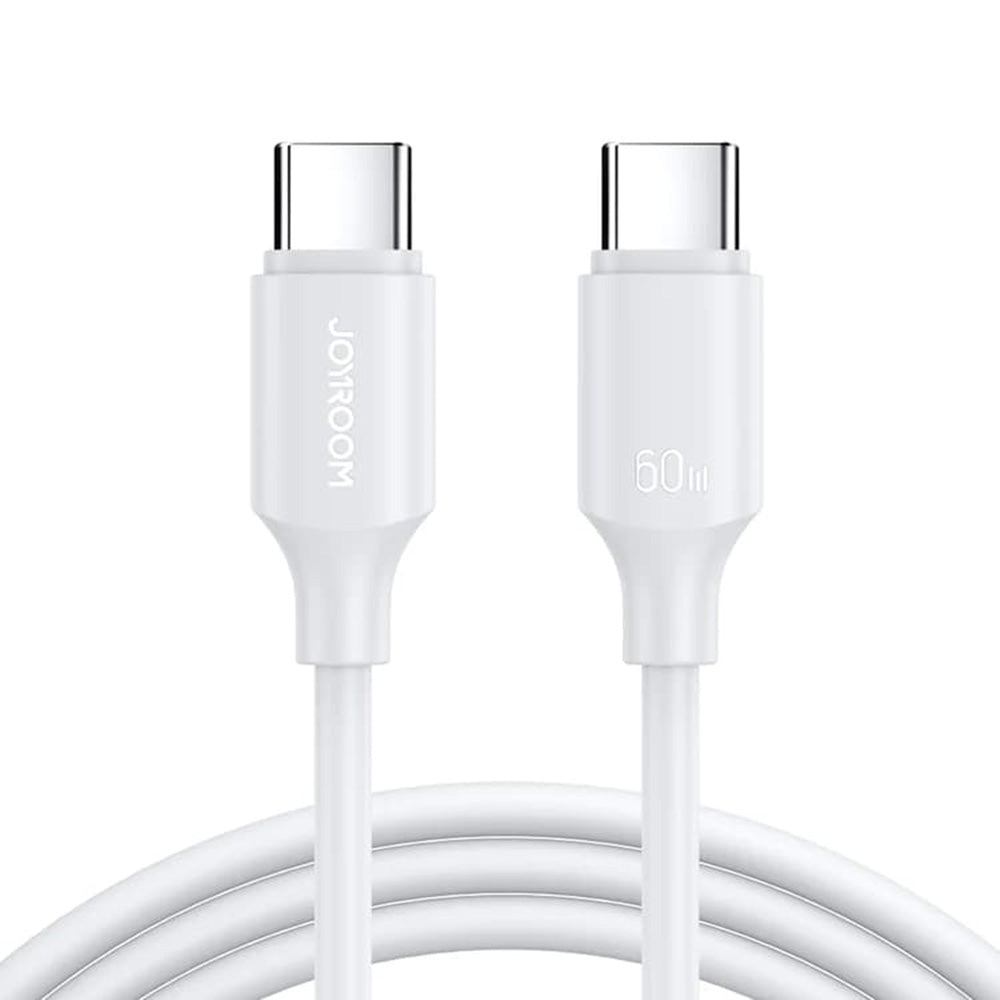 JoyRoom - Data Cable Long-Lasting Series (S-CC060A9) - Type-C to Type-C, Fast Charging 60W, 2m - White