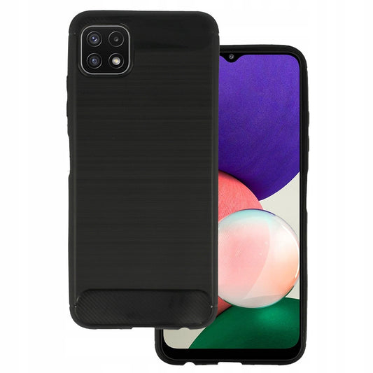 Калъф Carbon–Samsung Galaxy A22 5G–Черен