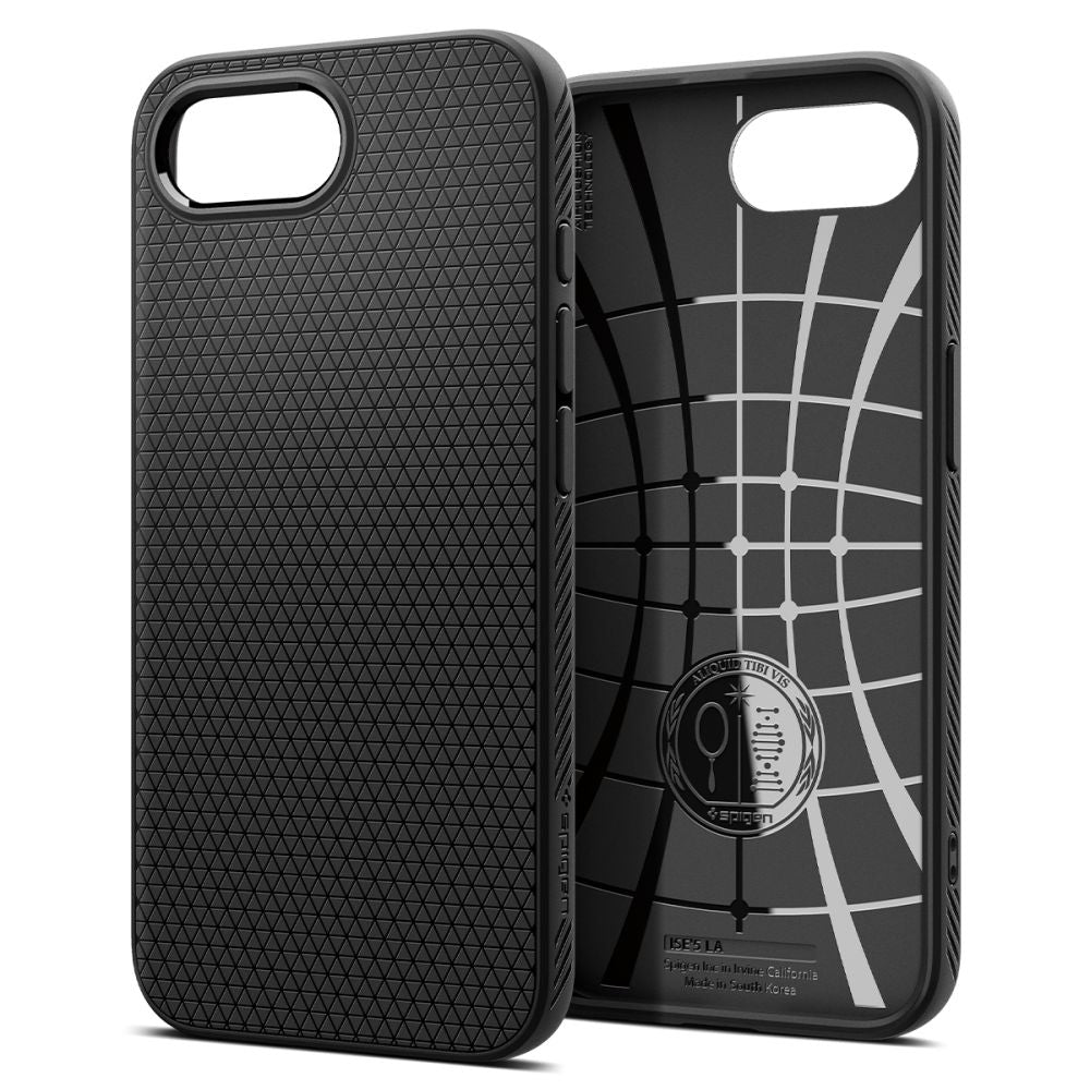 Калъф Spigen Liquid Air - iPhone 16 - Черен