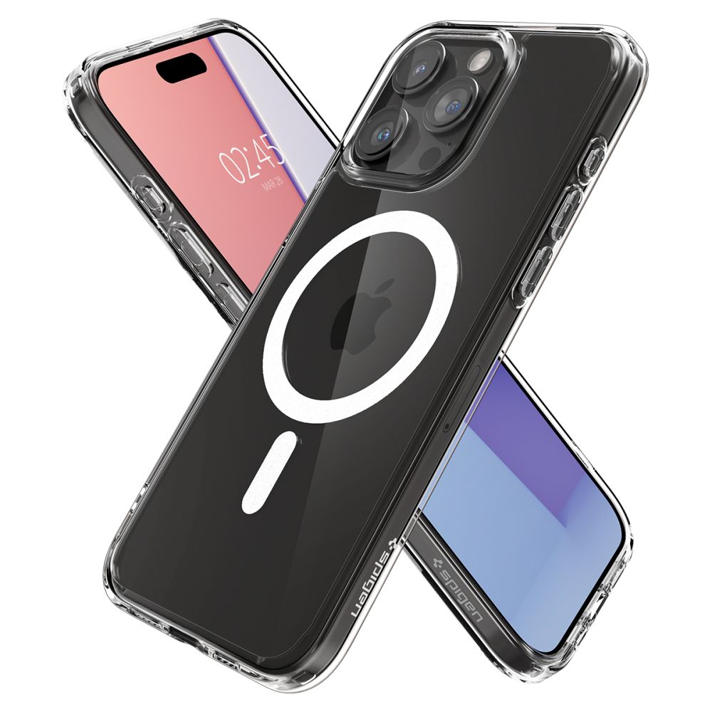Калъф Spigen Ultra Hybrid - iPhone 15 Pro - Бял