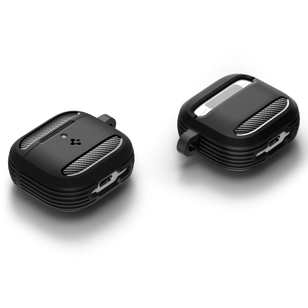 Калъф Spigen Rugged Armor - Apple AirPods 4 - Черен