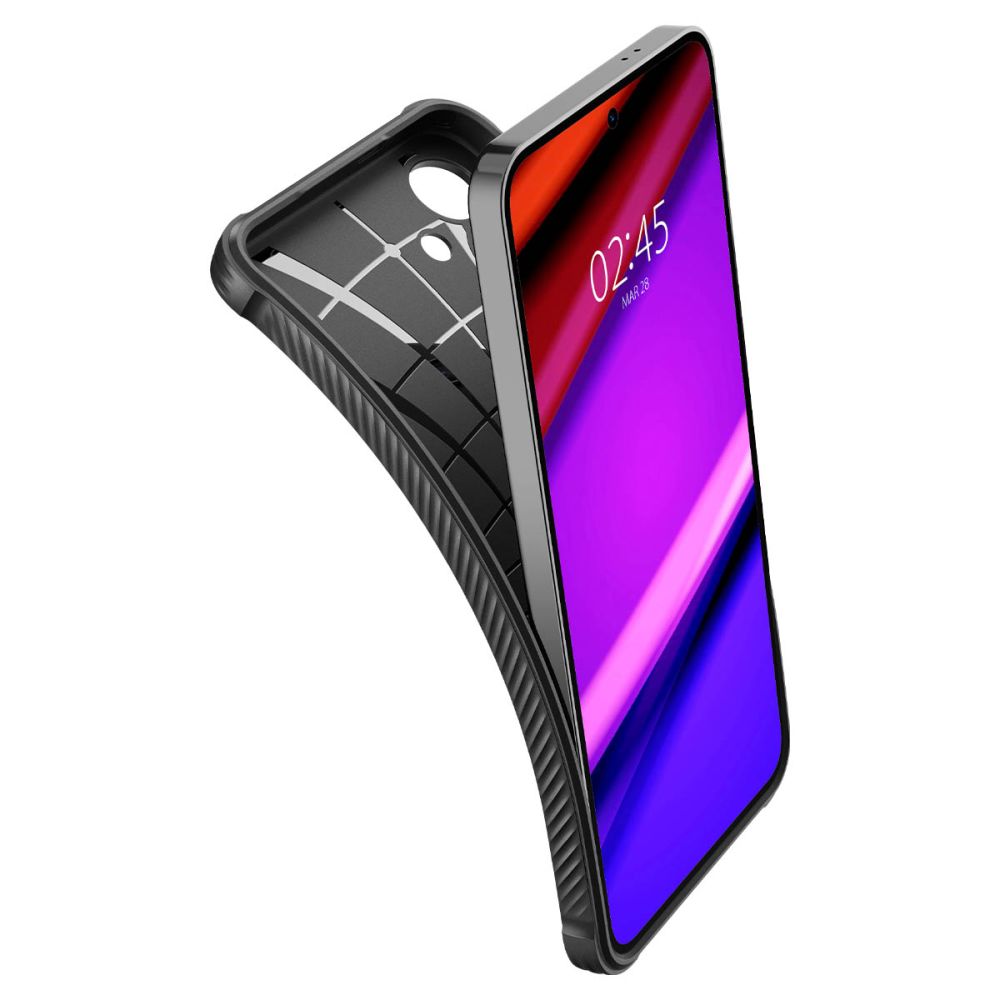 Калъф Spigen Rugged Armor - Galaxy S24 - Черен