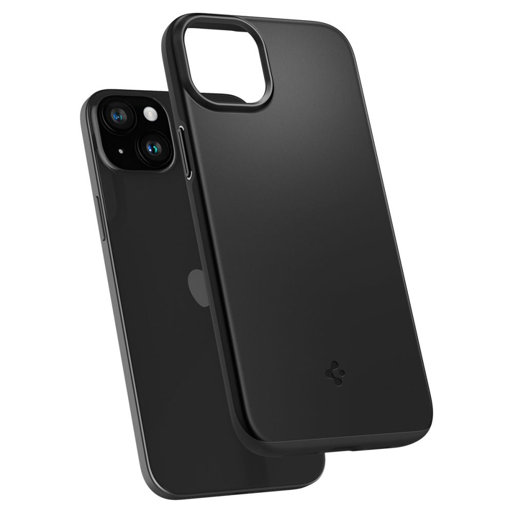 Калъф Spigen Thin Fit - iPhone 15 - Черен
