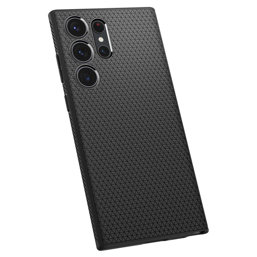 Калъф Spigen Liquid Air - Galaxy S23 Ultra - Черен