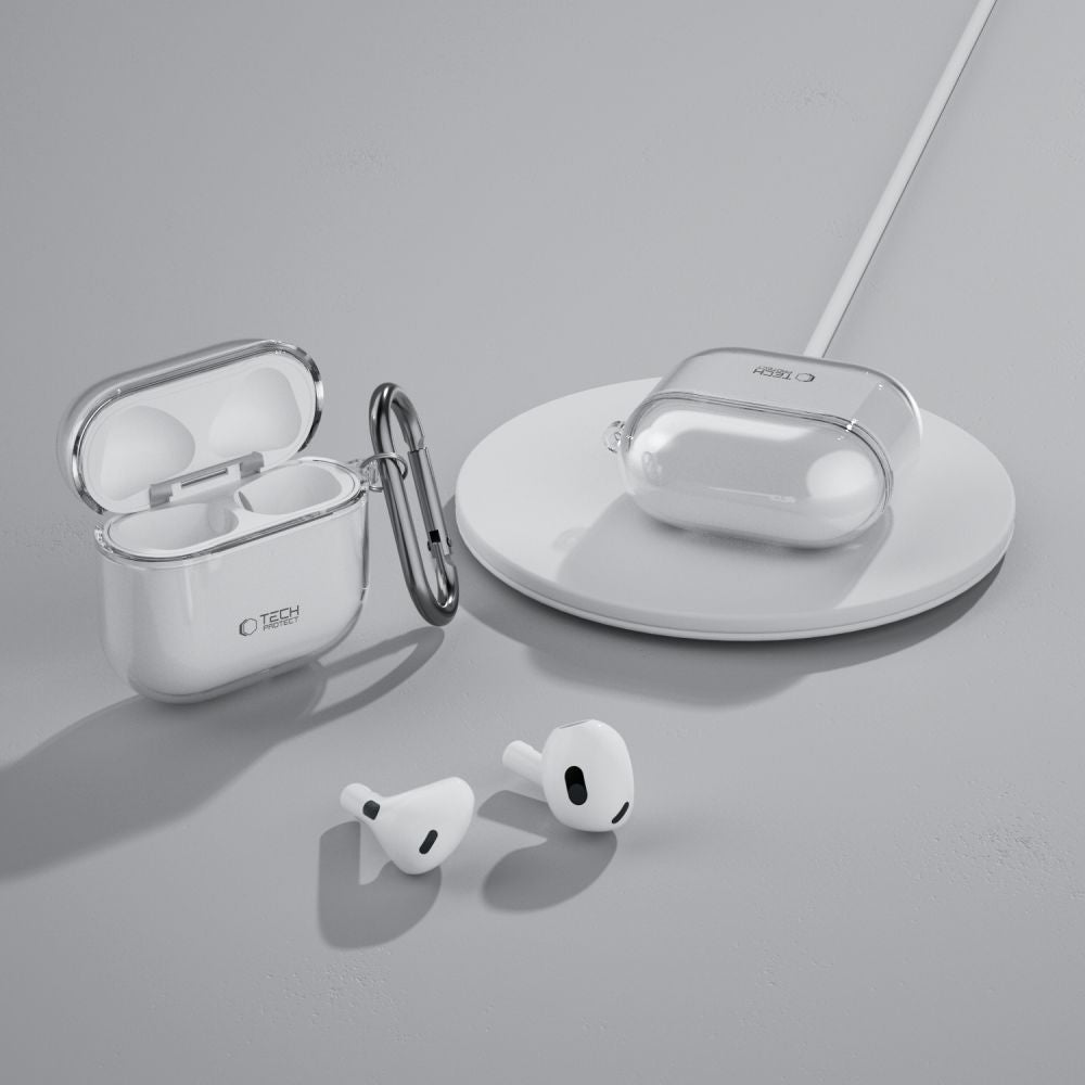 Калъф Tech-Protect Flexair - Apple AirPods 4 - Прозрачен