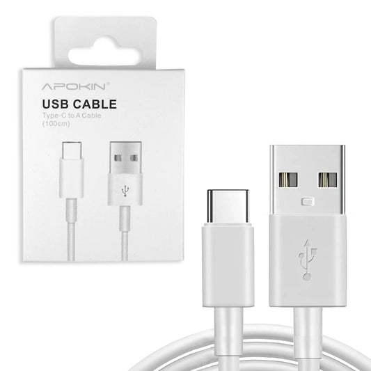 Kабел USB-A→ Type-C– 1 метър– Apokin Original Type Box