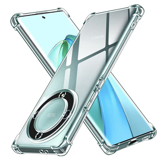 Techsuit - Shockproof Clear Silicone - Honor Magic 6 Lite - Clear