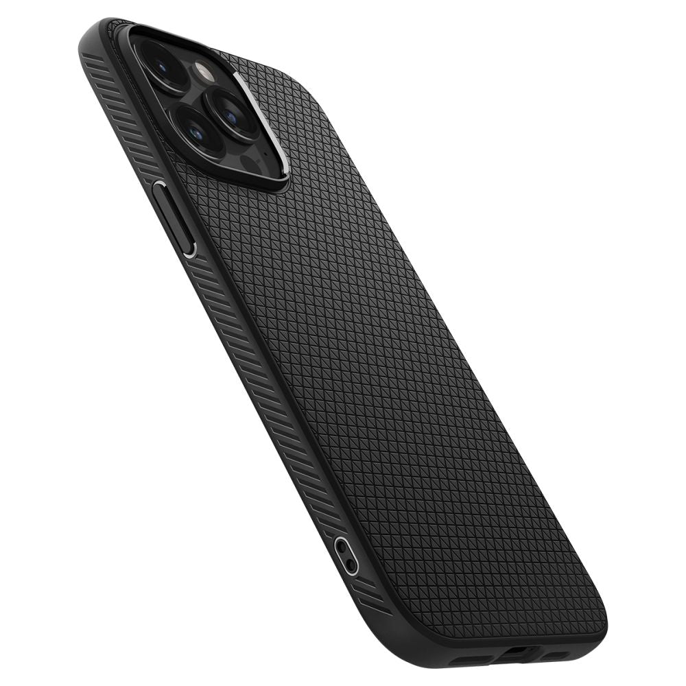 Калъф Spigen Liquid Air - iPhone 15 Pro - Черен