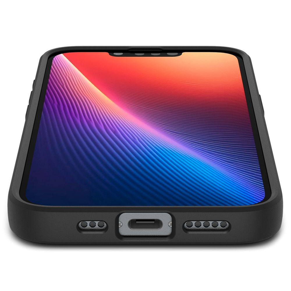 Калъф Spigen Liquid Air - iPhone 16 - Черен