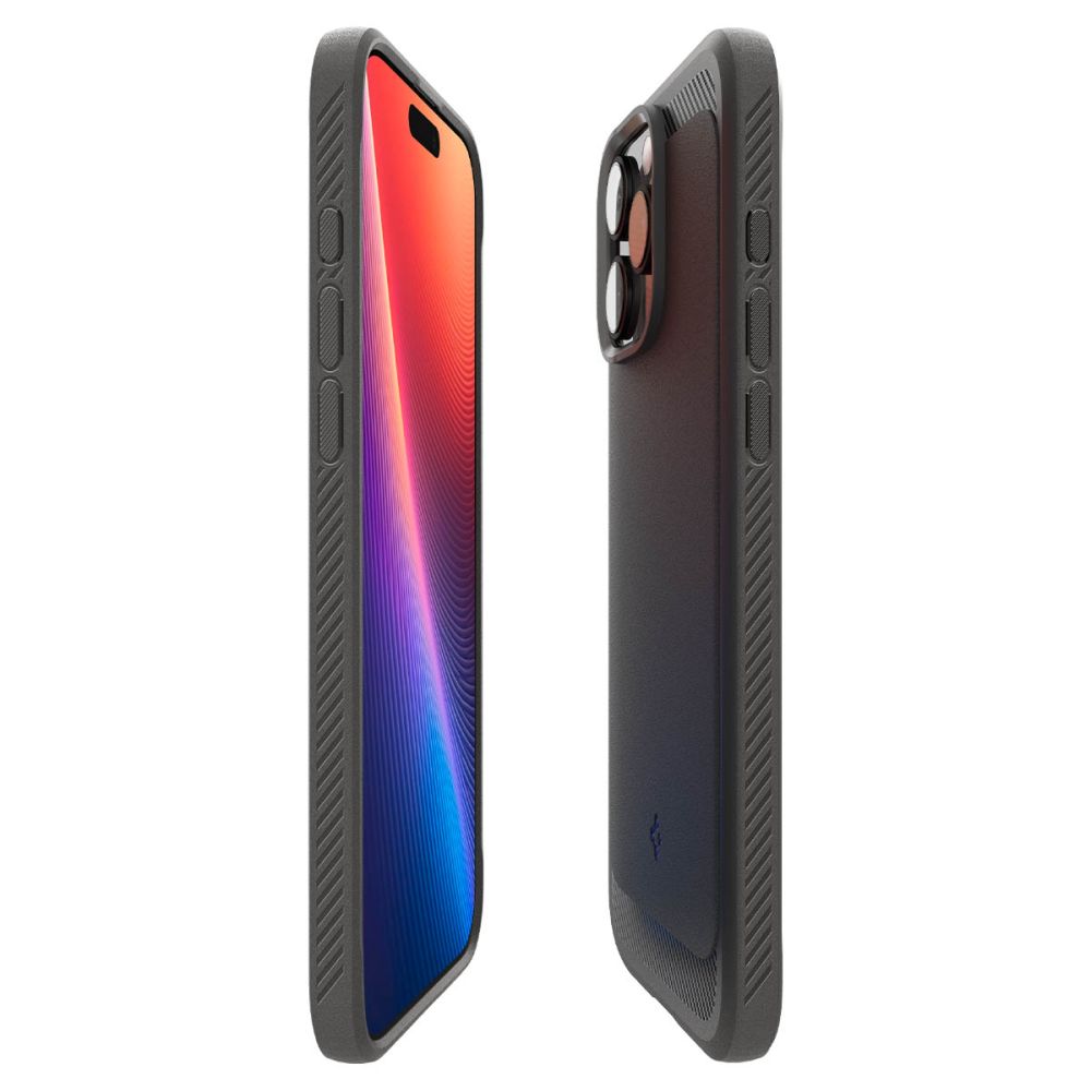 Калъф Spigen Rugged Armor - iPhone 16 Pro - Черен