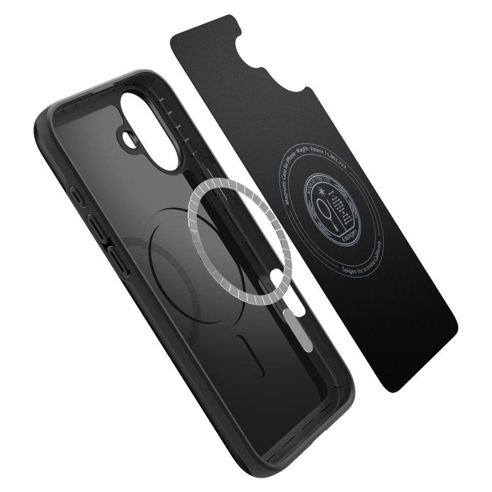 Калъф Spigen Thin Fit - iPhone 16 Plus - Черен