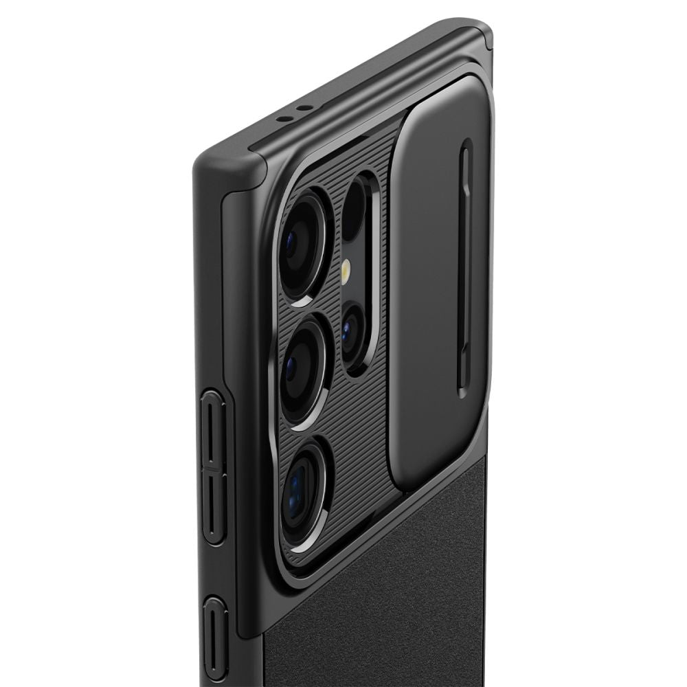 Калъф Spigen Optik Armor - Galaxy S24 Ultra - Черен