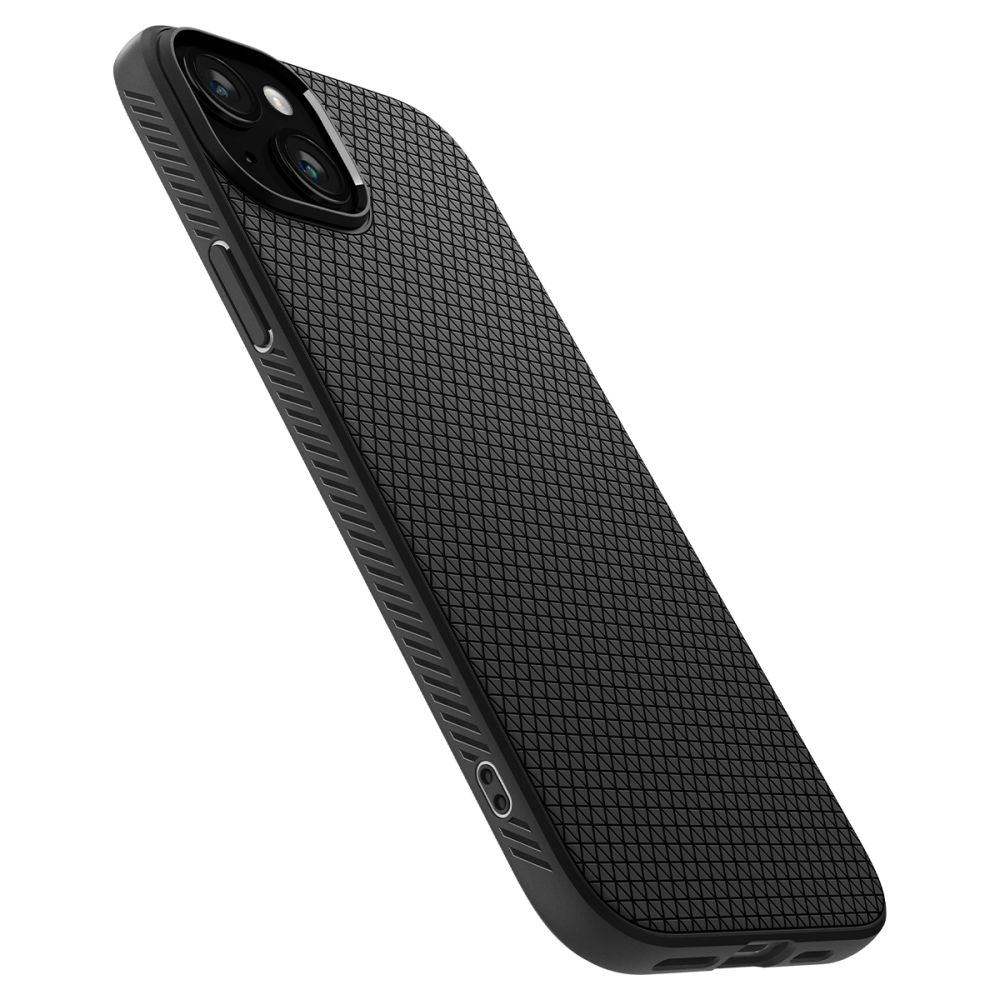 Калъф Spigen Liquid Air - iPhone 15 - Черен