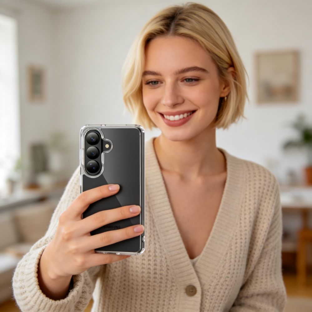 Калъф Tech-Protect Flexair - Galaxy S26 - Прозрачен